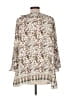 Max Studio 100% Polyester Ivory 3/4 Sleeve Blouse Size M - photo 2