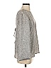Halston Heritage 100% Polyester Gray Long Sleeve Blouse Size XS - photo 4