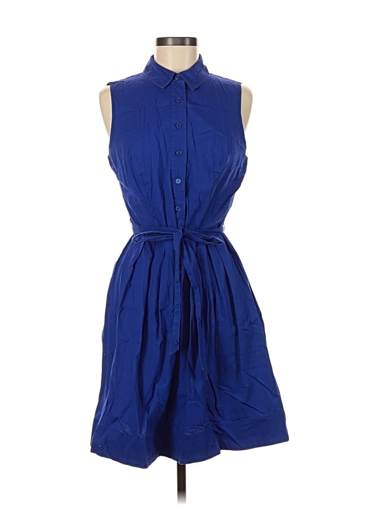 Pre-owned Ab Studio Casual Dress In Blue