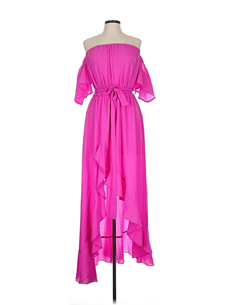 Pre-owned Bibi Cocktail Dress In Pink