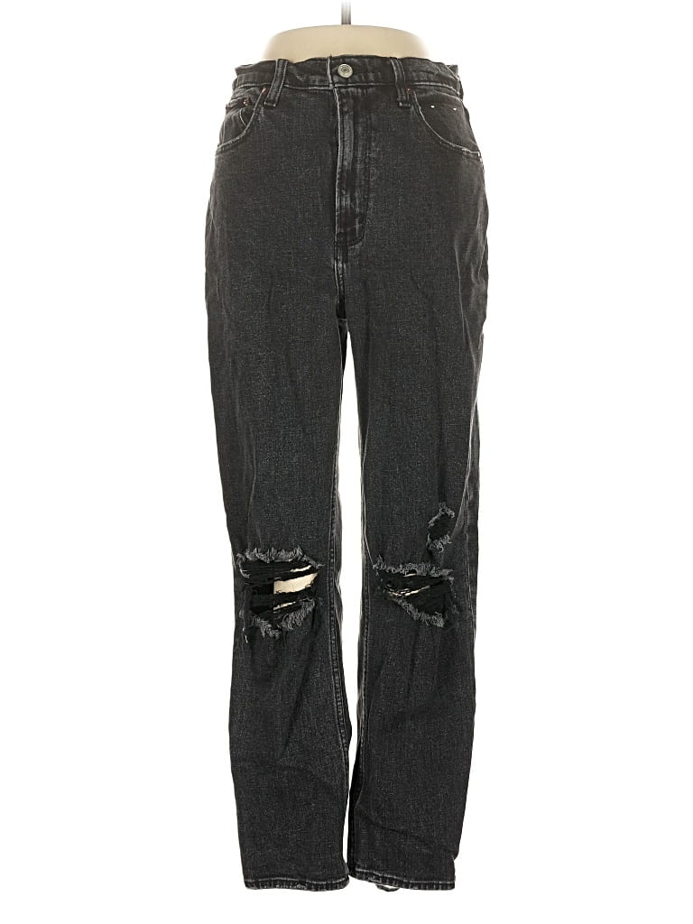 Pre-owned Abercrombie & Fitch Jeans In Black