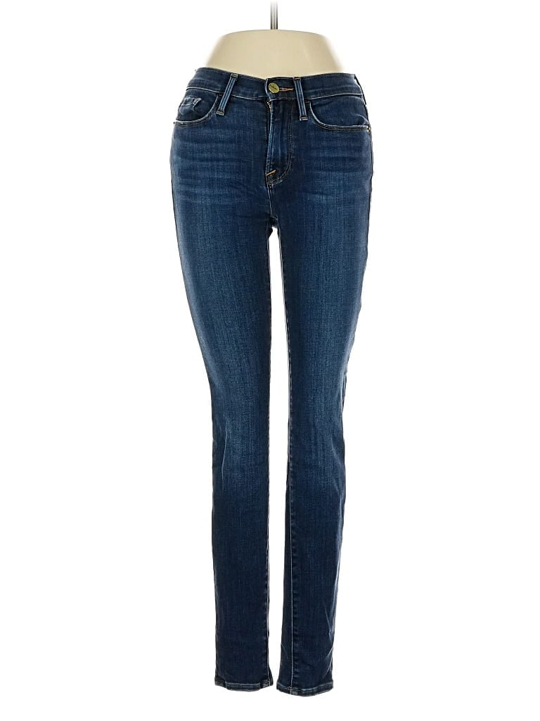 Pre-owned Frame Jeans In Blue