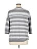Alfred Dunner Chevron-herringbone Silver Pullover Sweater Size XL - photo 2