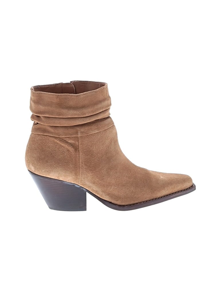 Pre-owned Vince Camuto Ankle Boots In Brown
