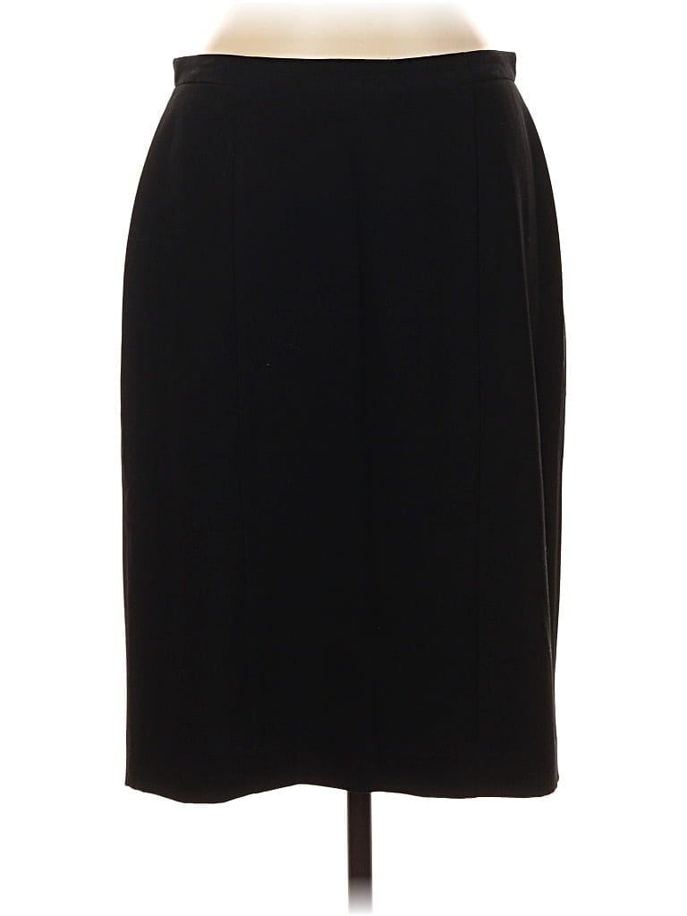 Pre-owned Ann Taylor Formal Skirt In Black