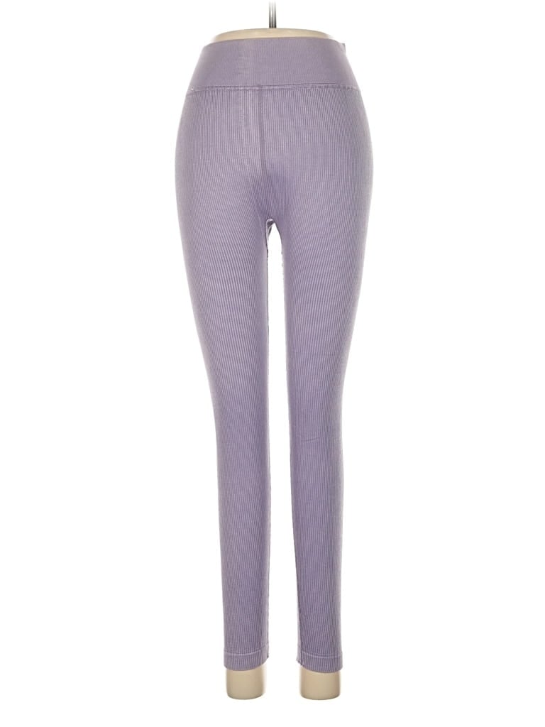 Pre-owned So Leggings In Purple