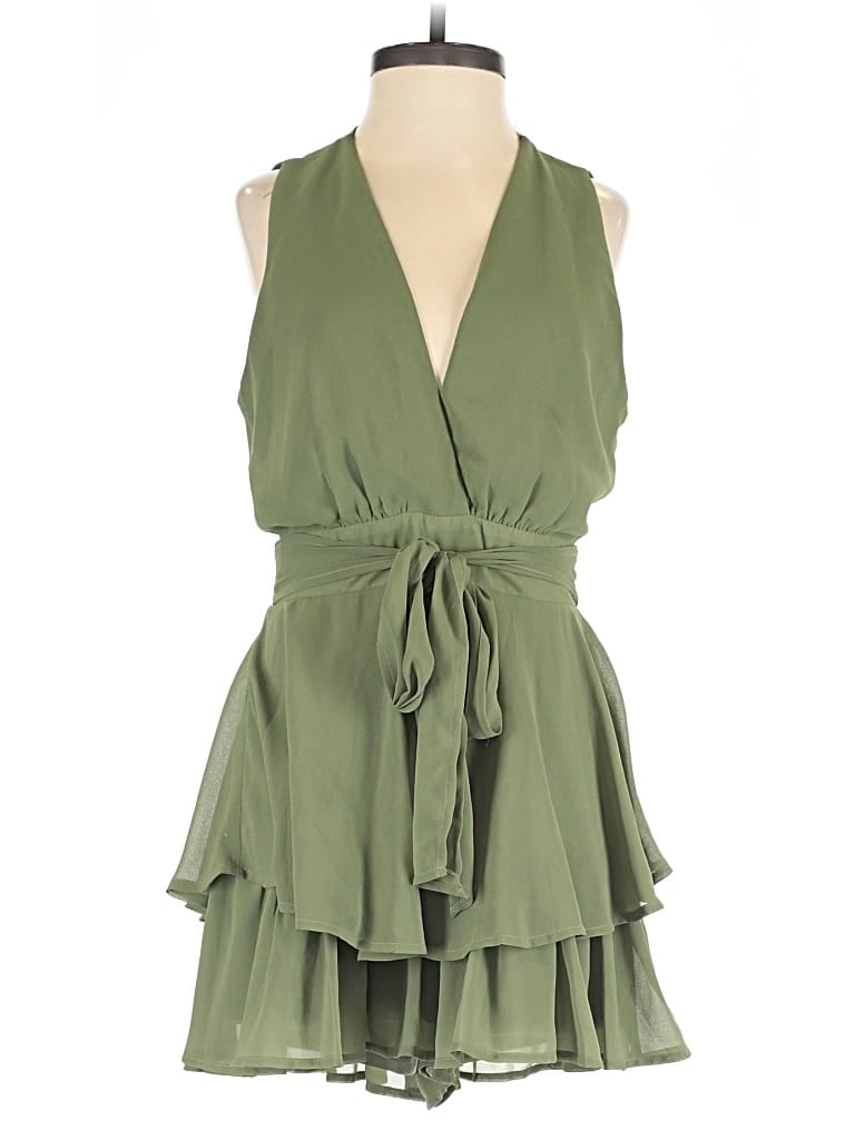 Pre-owned Hyfve Romper In Green