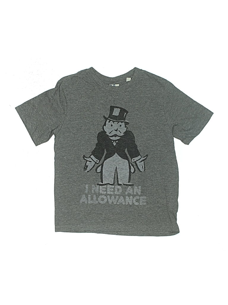 Pre-owned Junk Food Kids' Short Sleeve T-shirt In Gray