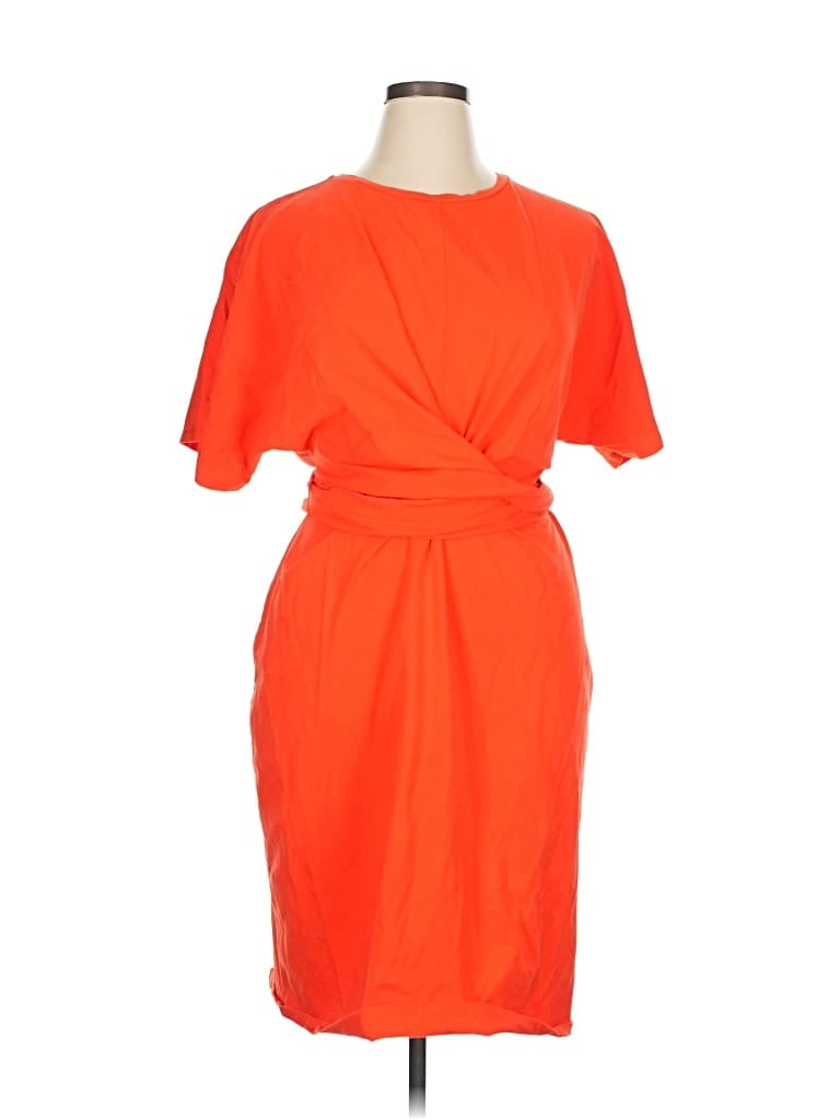 Pre-owned Eloquii Cocktail Dress In Orange