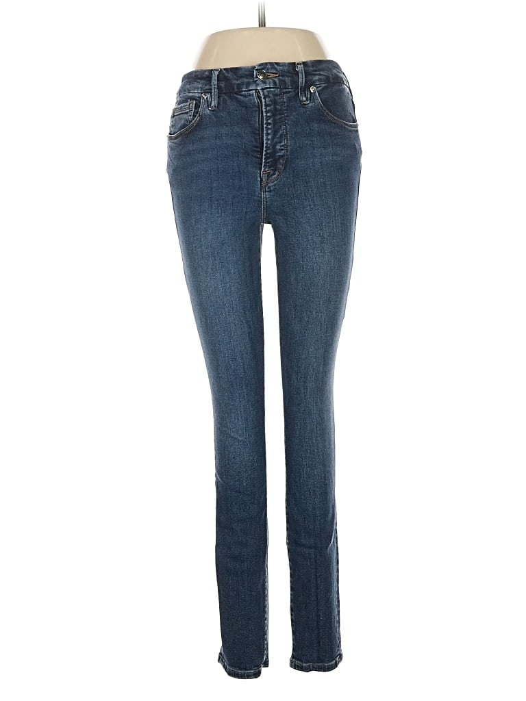 Pre-owned Good American Jeans In Blue