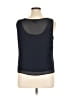 Le Bos 100% Polyester Black Sleeveless Blouse Size 16 - photo 2
