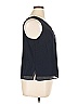 Le Bos 100% Polyester Black Sleeveless Blouse Size 16 - photo 4