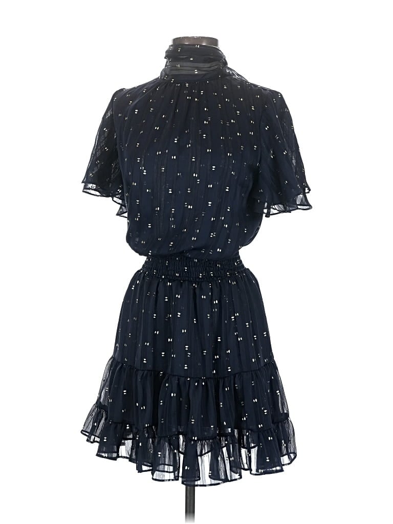 Pre-owned Misa Cocktail Dress In Blue