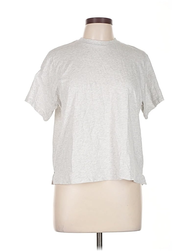 Pre-owned Old Navy Short Sleeve T-shirt In Silver