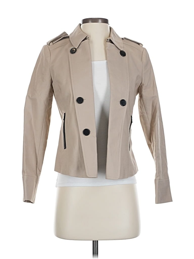 Pre-owned Ann Taylor Jacket In Brown
