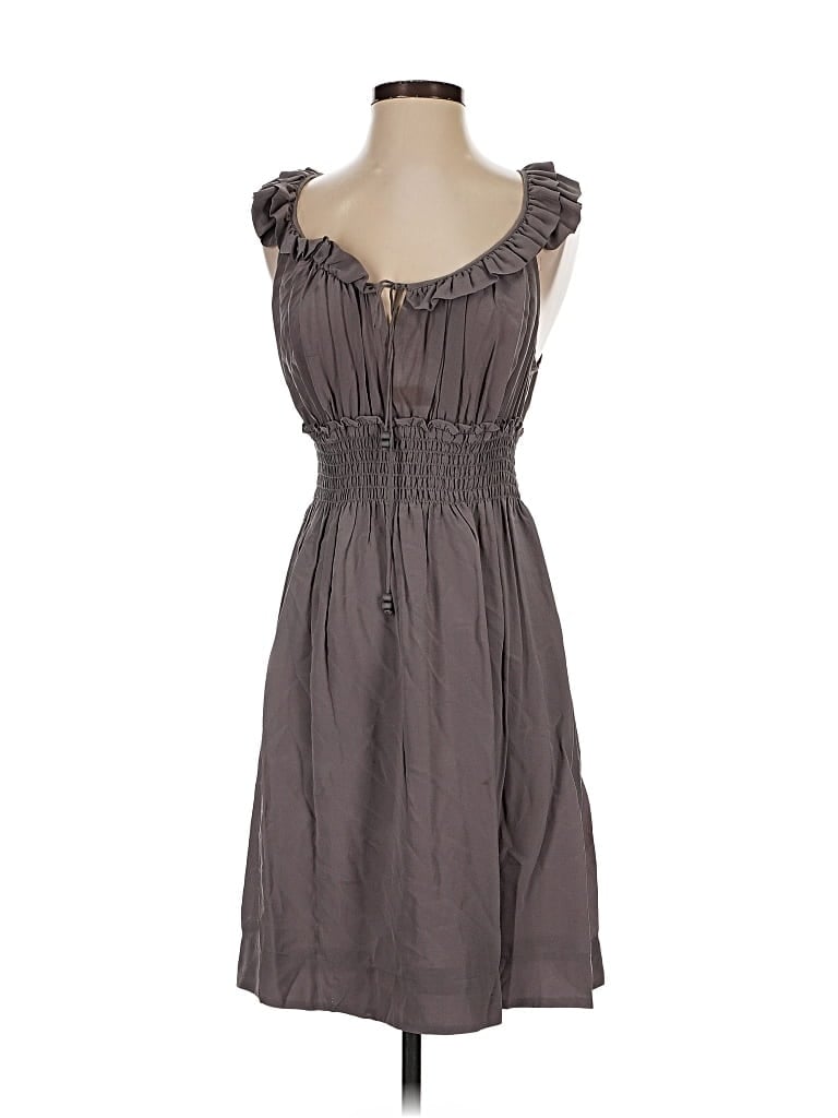 Pre-owned Floreat Casual Dress In Gray