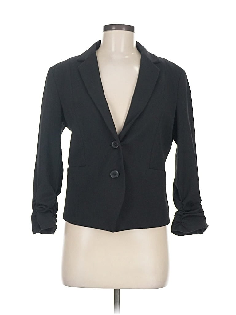 Pre-owned Express Blazer Jacket In Black
