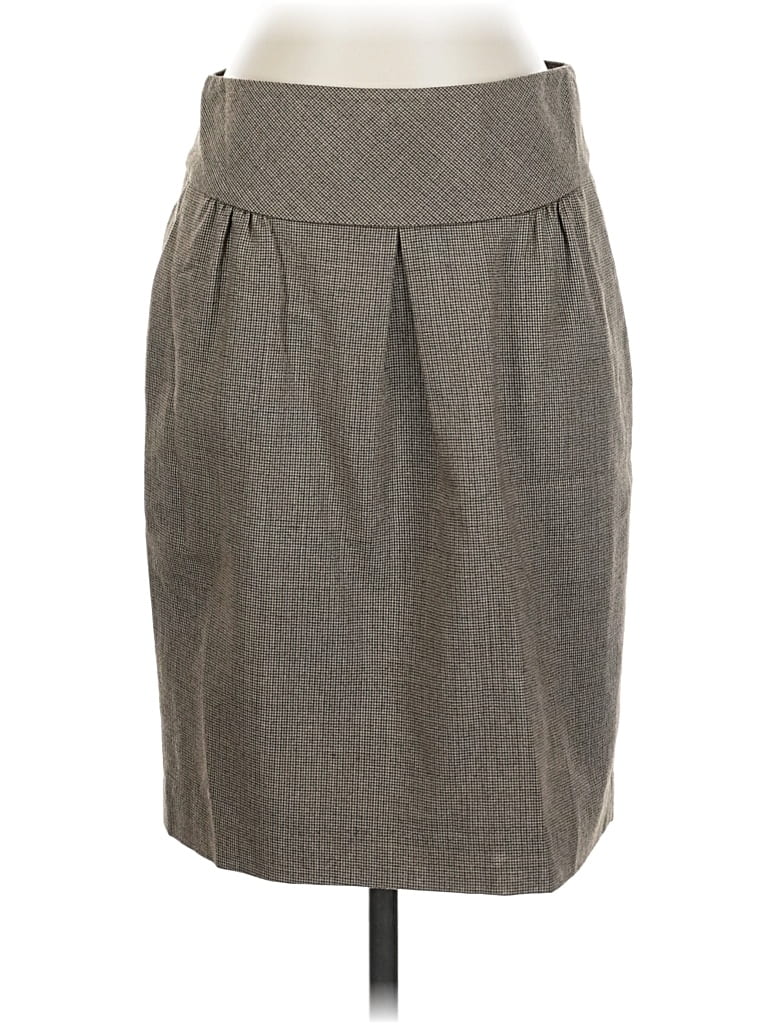 Pre-owned Ann Taylor Loft Casual Skirt In Gray