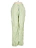 YFB Green Linen Pants Size M - photo 1
