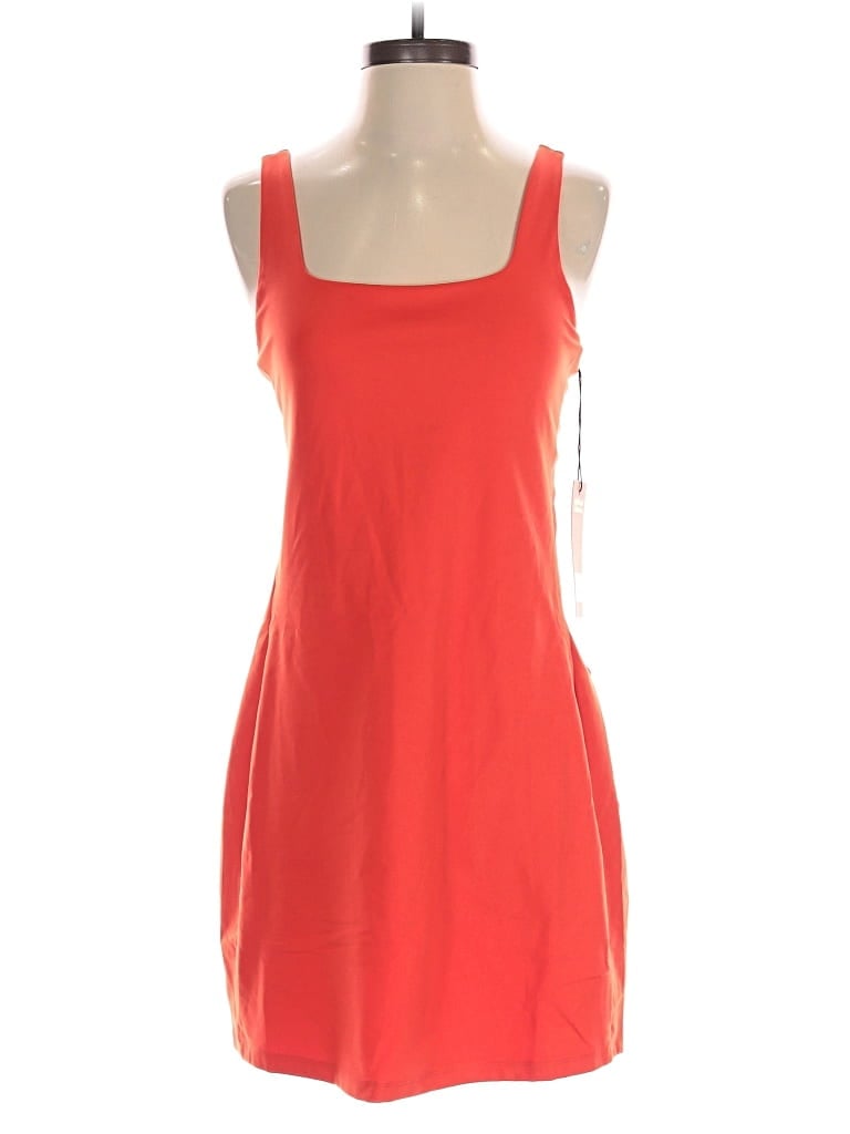 Girlfriend Collective Romper In Red