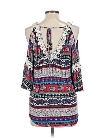 G Collection 3/4 Sleeve Blouse (view 2)