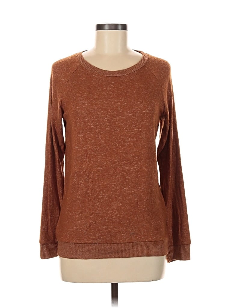 Pre-owned Assorted Brands Pullover Sweater In Brown