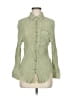 The Workshop Green Long Sleeve Button-Down Shirt Size M - photo 1