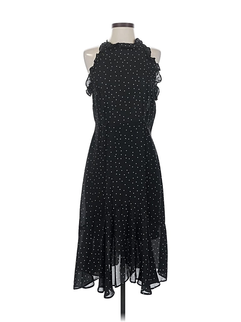 Pre-owned Who What Wear Cocktail Dress In Black