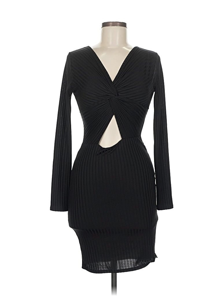 Pre-owned Fashion Nova Cocktail Dress In Black