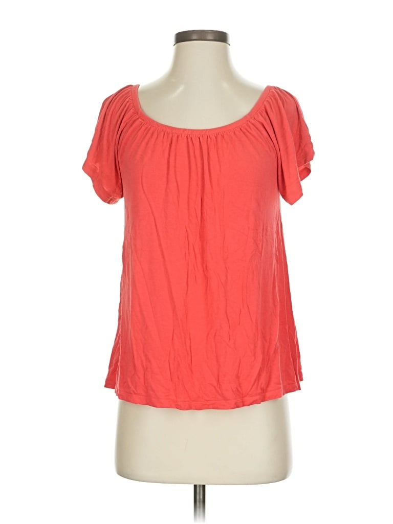 Pre-owned Gap Outlet Short Sleeve T-shirt In Red