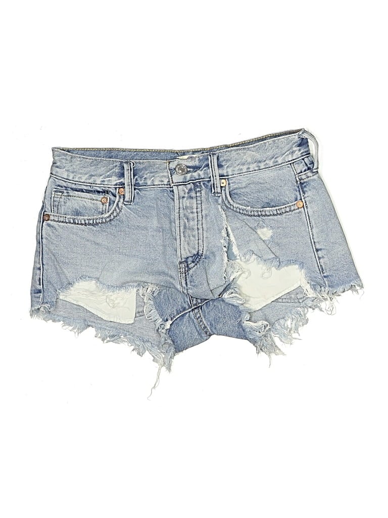 Pre-owned We The Free Denim Shorts In Blue