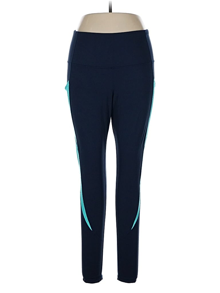 Pre-owned Xersion Active Pants In Blue