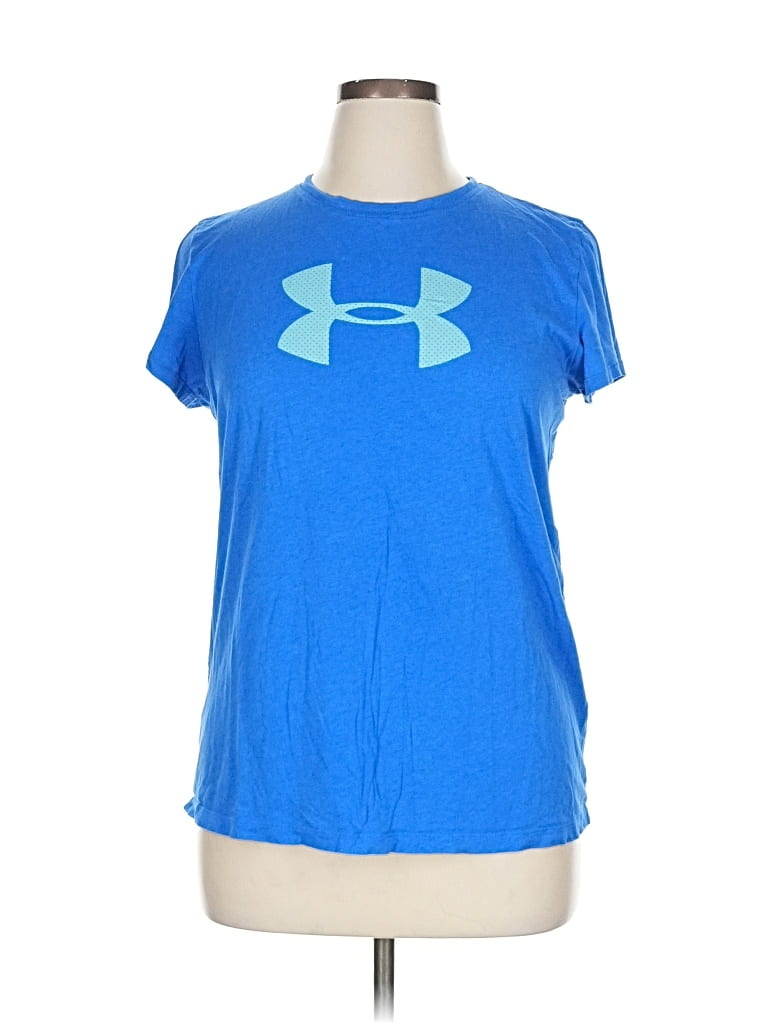 Pre-owned Under Armour Active T-shirt In Blue