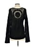 Shein 100% Polyester Black Pullover Sweater Size 2 - photo 2