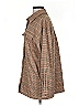 Princess Polly Houndstooth Brown Long Sleeve Blouse Size 4 - photo 5
