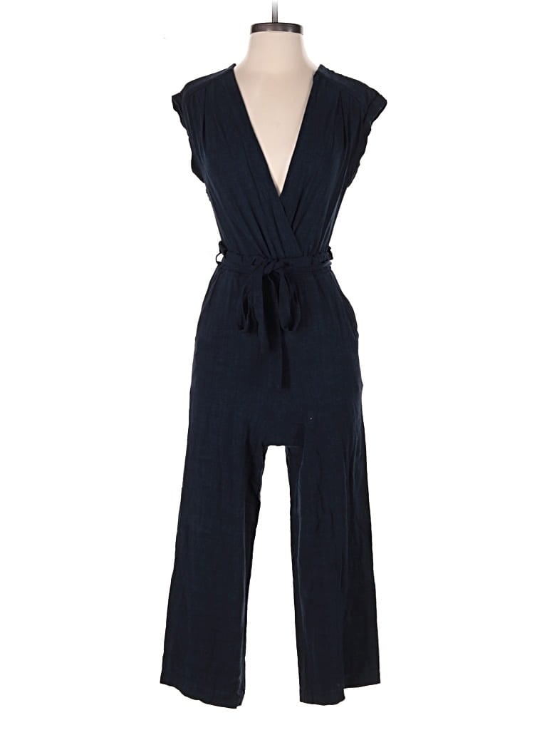 Pre-owned Monteau Jumpsuit In Blue