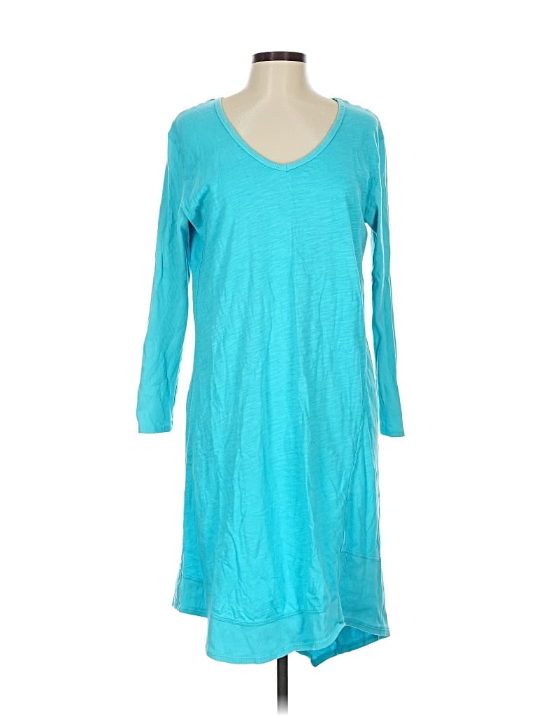 Pre-owned Fresh Produce Casual Dress In Blue