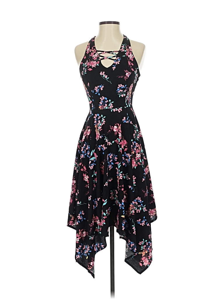 Pre-owned Candies Candie's Cocktail Dress In Black