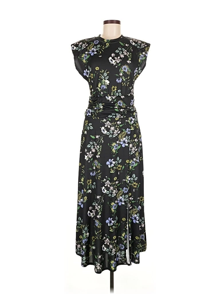 Pre-owned Afrm Casual Dress In Black