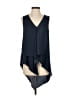 BCBGMAXAZRIA Blue Sleeveless Blouse Size XS - photo 1