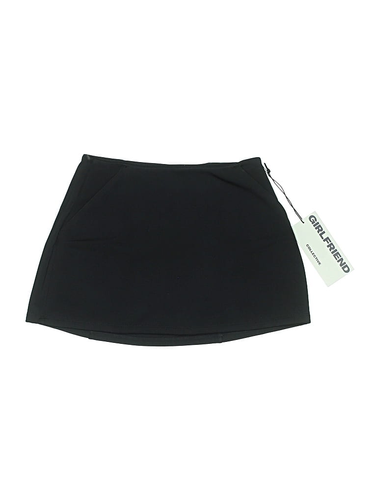 Girlfriend Collective Active Skort In Black