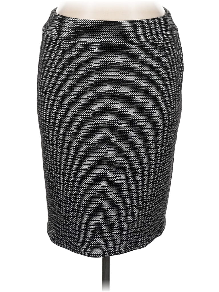 Pre-owned Lane Bryant Casual Skirt In Gray