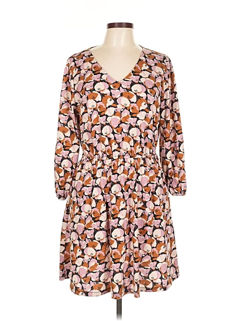 Pre-owned Nine West Casual Dress In Brown