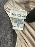 Nicola 100% Polyester Metallic Silver Long Sleeve Blouse Size 12 - photo 7