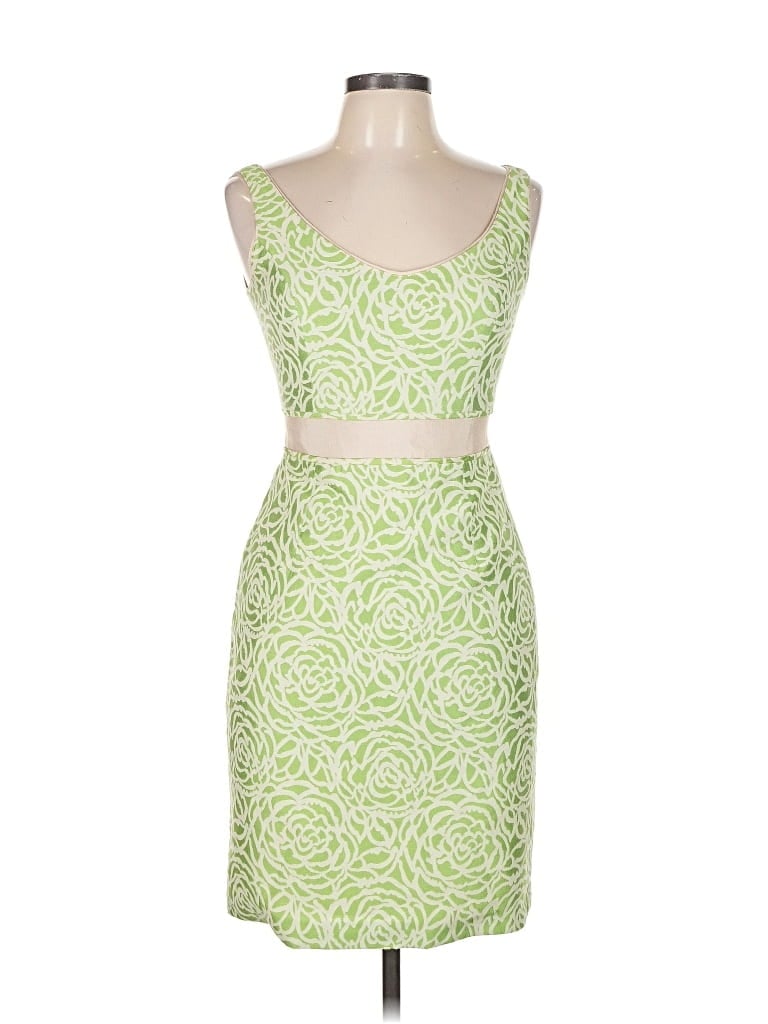 Pre-owned Maggy London Cocktail Dress In Green