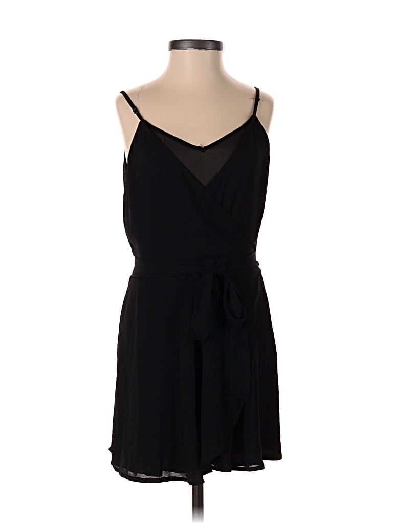 Pre-owned Express Romper In Black