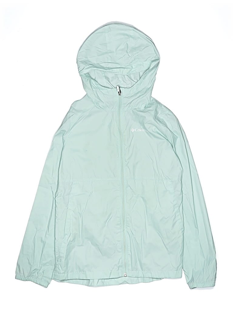 Pre-owned Columbia Kids' Raincoat In Blue