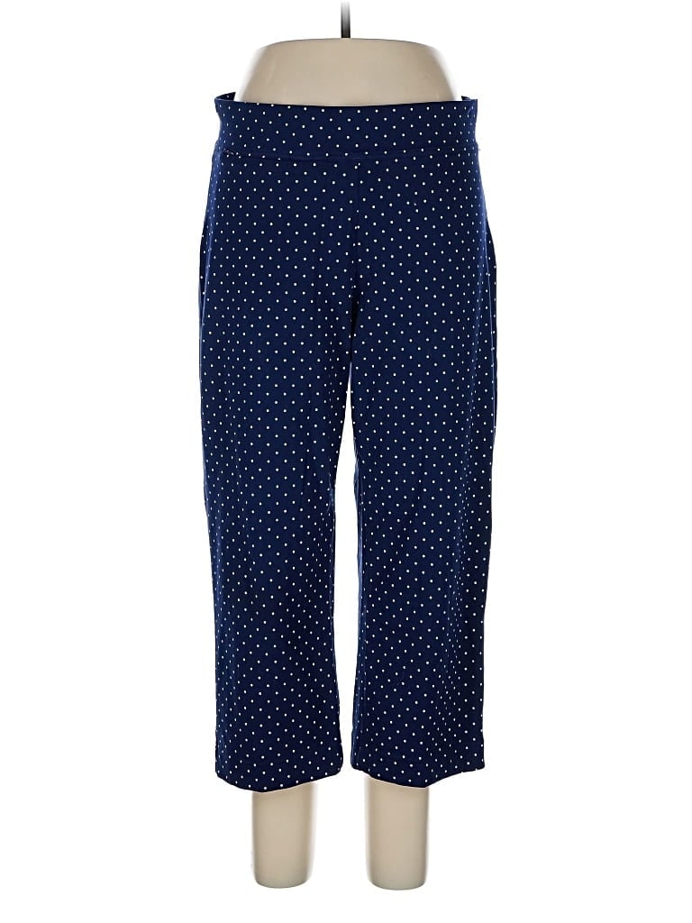 Pre-owned Lands' End Casual Pants In Blue