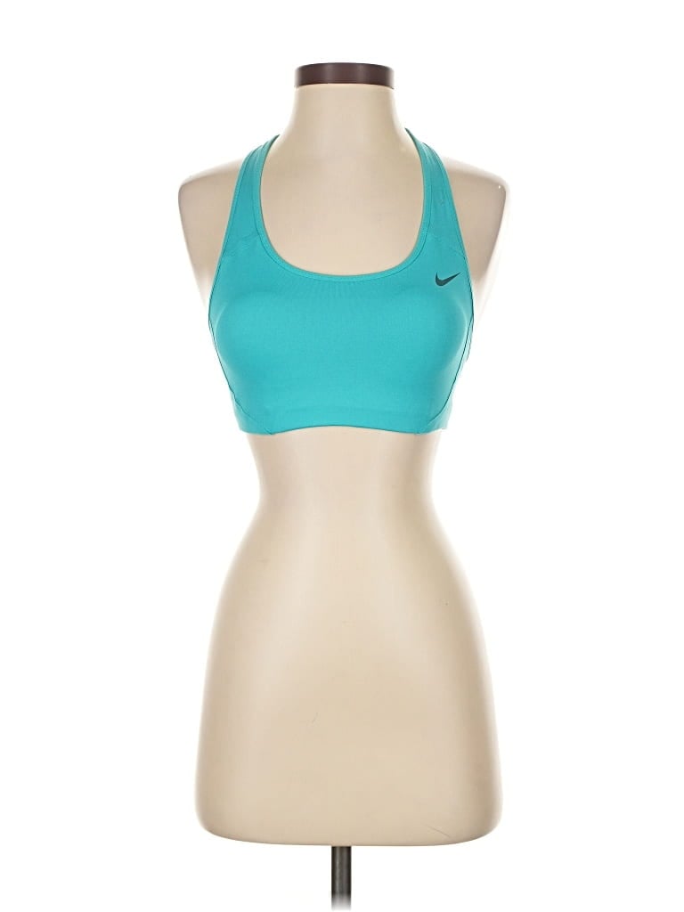 Pre-owned Nike Sports Bra In Blue