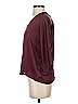 The Reset 100% Polyester Burgundy Short Sleeve Blouse Size XS - photo 5